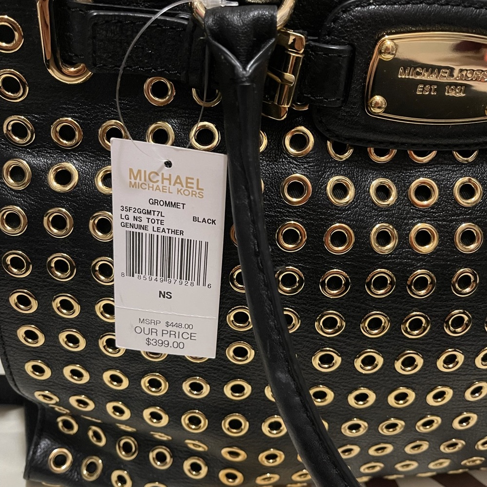 Michael Kors leather studded bag - Picture 6 of 9
